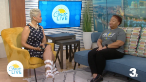 Sabrina Carr on Coastal Live for Foster Care Awareness Month